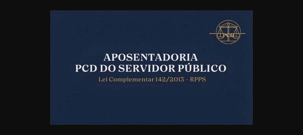 Aposentadoria PcD do servidor público - Lei Complementar 142/2013 no RPPS